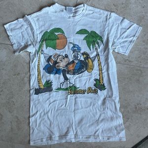 disney mickey summer days graphic tee